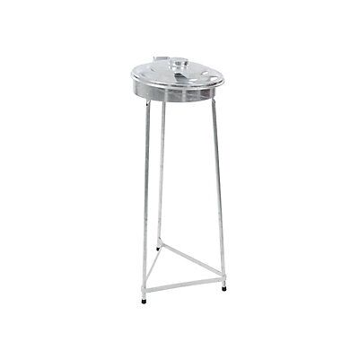 Soporte de acero para bolsas de basura - 60L, tapa galvanizada Soporte de acero para bolsas de basura - 60L, tapa galvanizada