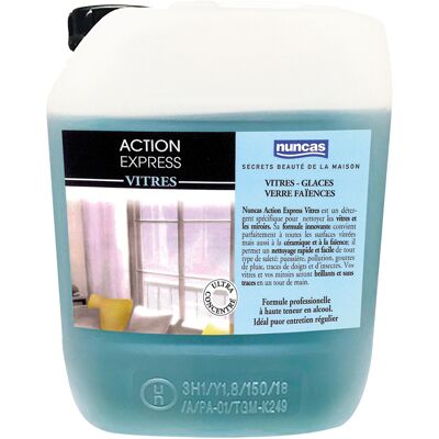 Acción Express Vidrios Ultra Concentrado 5l - Nuncas Acción Express Vidrios Ultra Concentrado 5l - Nuncas