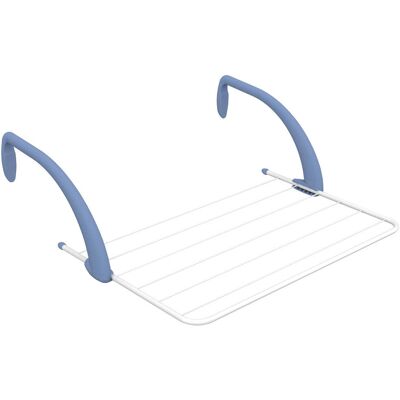 Vileda Tendedero Balcón 5 M Acero Resina Blanco - Talla Brezza 60 : 5 Metros Para Colgar - 69x54x28 Cm Vileda Tendedero Balcón 5 M Acero Resina Blanco - Talla Brezza 60 : 5 Metros Para Colgar - 69x54x28 Cm
