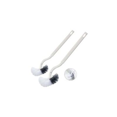 OEM Juego De 2 Cepillos Para Inodoro, Cepillo Para Inodoro, Mango Largo, Cepillo De Plástico Con Cerdas Resistentes Para Una Limpieza Profunda, Blanco - Crezuo OEM Juego De 2 Cepillos Para Inodoro, Cepillo Para Inodoro, Mango Largo, Cepillo De Plástico Con Cerdas Resistentes Para Una Limpieza Profunda, Blanco - Crezuo