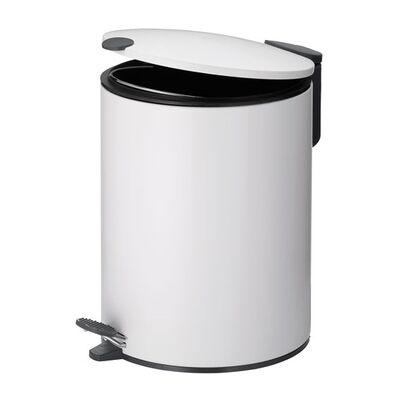 Kela Mats Cubo De Basura Blanco 5 Litros Baño Kela Mats Cubo De Basura Blanco 5 Litros Baño
