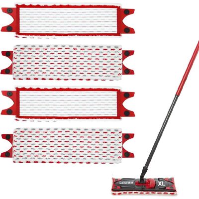 OEM Kit De Recambio De 4 Piezas Para Mopa Vilda Ultramax Xl, 51 X 14 Cm, Para Mopa De Microfibra Absorbente 2 En 1 Vilda Ultramat Xl, Recambio Para Limpieza De Suelos Y Manchas. OEM Kit De Recambio De 4 Piezas Para Mopa Vilda Ultramax Xl, 51 X 14 Cm, Para Mopa De Microfibra Absorbente 2 En 1 Vilda Ultramat Xl, Recambio Para Limpieza De Suelos Y Manchas.