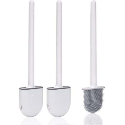 OEM Cepillo De Inodoro De Silicona (2 Piezas), Cepillo Y Soporte Para Inodoro Con Cerdas Suaves Y Mango Antideslizante, Cepillo De Inodoro De Silicona De Limpieza Rápida, Cepillo De Inodoro Colgante -crez OEM Cepillo De Inodoro De Silicona (2 Piezas), Cepillo Y Soporte Para Inodoro Con Cerdas Suaves Y Mango Antideslizante, Cepillo De Inodoro De Silicona De Limpieza Rápida, Cepillo De Inodoro Colgante -crez