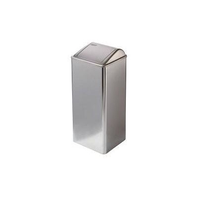 Mediclinics - Pp0080c Papelera Con Tapa Auto-retorno Acero Brillo - Ref: Pp0080c Mediclinics - Pp0080c Papelera Con Tapa Auto-retorno Acero Brillo - Ref: Pp0080c