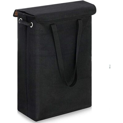 OEM Cesto De Ropa Con Tapa (negro) - 45l - Cesto De Ropa Grande, Transpirable Y Plegable - Cesto De Almacenamiento Grande Para Ropa, Dormitorio -crezuo OEM Cesto De Ropa Con Tapa (negro) - 45l - Cesto De Ropa Grande, Transpirable Y Plegable - Cesto De Almacenamiento Grande Para Ropa, Dormitorio -crezuo