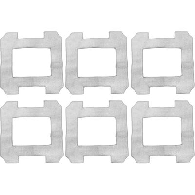 LARGEIGHT 6 Paños De Limpieza Para Ecovacs Winbot W2 / W2 Omni / W1 / W1 Pro, Repuesto Para Robot Limpiacristales, Paño De Microfibra, Toallitas Lavables, Accesorios. LARGEIGHT 6 Paños De Limpieza Para Ecovacs Winbot W2 / W2 Omni / W1 / W1 Pro, Repuesto Para Robot Limpiacristales, Paño De Microfibra, Toallitas Lavables, Accesorios.