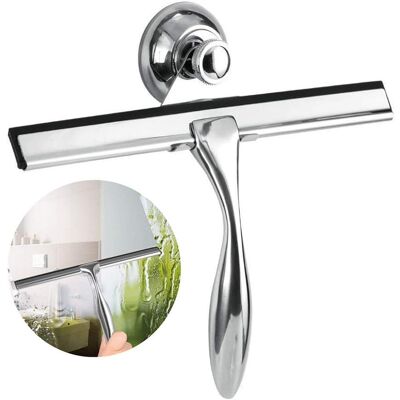 HEYTEA Limpiador De Ducha, Limpiacristales De Acero Inoxidable Actualizado, Para Baño, Espejos, Ventanas Y Coches, Herramienta De Limpieza Multifuncional Con Gancho Para Colgar. HEYTEA Limpiador De Ducha, Limpiacristales De Acero Inoxidable Actualizado, Para Baño, Espejos, Ventanas Y Coches, Herramienta De Limpieza Multifuncional Con Gancho Para Colgar.
