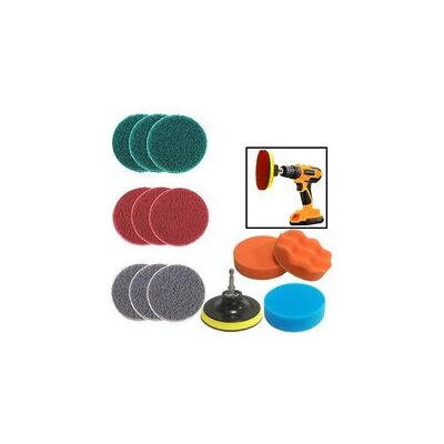 ENLENK Cepillo De Fregar Eléctrico Drill Brush, Kit De Estropajos Y Esponjas - Limpiador Inalámbrico Multiusos Para Limpiar Azulejos De Piscina, Bañera, Cerámica Y Coche (13 Piezas) ENLENK Cepillo De Fregar Eléctrico Drill Brush, Kit De Estropajos Y Esponjas - Limpiador Inalámbrico Multiusos Para Limpiar Azulejos De Piscina, Bañera, Cerámica Y Coche (13 Piezas)