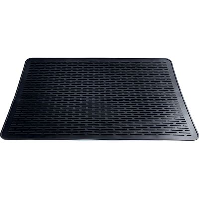 Infinite Alfombrilla De Secado Multifuncional De Silicona Para Cocina, Bar, Cafetería, Resistente Al Calor Con Bandas Antideslizantes, Negra, 71 X 50 Cm Infinite Alfombrilla De Secado Multifuncional De Silicona Para Cocina, Bar, Cafetería, Resistente Al Calor Con Bandas Antideslizantes, Negra, 71 X 50 Cm