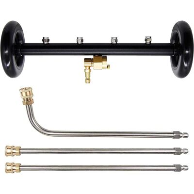 OEM Mopa De Agua Para Lavado De Autos, 2 En 1 Para Hidrolavadora, Limpiador De Superficies De 40 Cm Con 4 Boquillas, 3 Varillas De Extensión, 4000 Psi, 40 Cm, Conexión Rápida De 6 Mm OEM Mopa De Agua Para Lavado De Autos, 2 En 1 Para Hidrolavadora, Limpiador De Superficies De 40 Cm Con 4 Boquillas, 3 Varillas De Extensión, 4000 Psi, 40 Cm, Conexión Rápida De 6 Mm