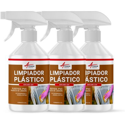 ARCANE INDUSTRIES Limpiador Renovador Para Plástico Blanco Pvc Amarillento ARCANE INDUSTRIES Limpiador Renovador Para Plástico Blanco Pvc Amarillento
