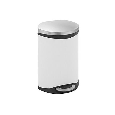 Eko - Colector De Residuos Con Pedal En Forma De Concha Capacidad Eko - Colector De Residuos Con Pedal En Forma De Concha Capacidad
