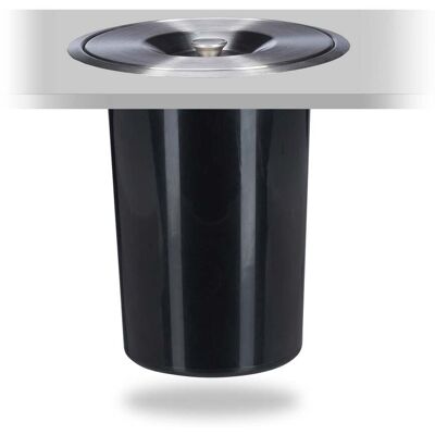 HELLOSHOP26 Basura Empotrable Para Encimera 8 Litros Práctica Y Fácil De Usar Estilo Contemporáneo De Acero Inoxidable 130004527 HELLOSHOP26 Basura Empotrable Para Encimera 8 Litros Práctica Y Fácil De Usar Estilo Contemporáneo De Acero Inoxidable 130004527