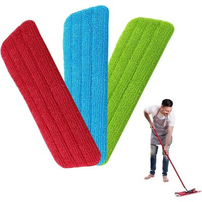 OEM Paquete De 3 Alfombrillas Absorbentes De Microfibra Para Fregona, Alfombrillas De Repuesto Para Fregona De Limpieza, Aptas Para Todas Las Fregonas Pulverizadoras, Diseño Antideslizante Y De Secado Ráp OEM Paquete De 3 Alfombrillas Absorbentes De Microfibra Para Fregona, Alfombrillas De Repuesto Para Fregona De Limpieza, Aptas Para Todas Las Fregonas Pulverizadoras, Diseño Antideslizante Y De Secado Ráp