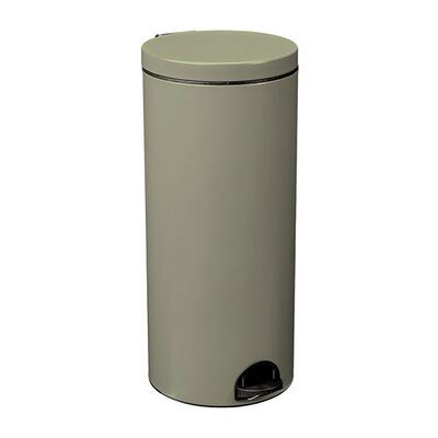 Rossignol Elora Cubo De Basura Con Pedal 30 L Gris Verde Rossignol Elora Cubo De Basura Con Pedal 30 L Gris Verde