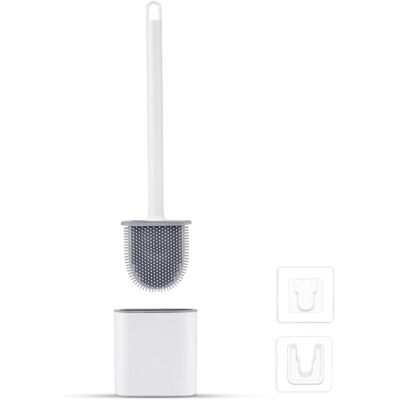 OEM Cepillo De Inodoro Plano De Silicona - Cepillo Y Soporte Para Inodoro, Antigoteo, Antibacteriano, Ventilado, De Secado Rápido E Inodoro -crezuo OEM Cepillo De Inodoro Plano De Silicona - Cepillo Y Soporte Para Inodoro, Antigoteo, Antibacteriano, Ventilado, De Secado Rápido E Inodoro -crezuo