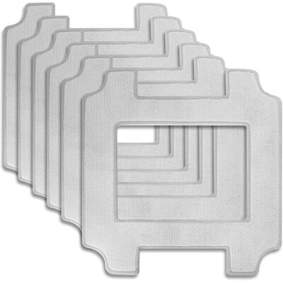 OEM Paquete De 6 Paños De Limpieza Para El Robot Limpiacristales Ecovacs Winbot W2s / W2s Omni, Paño De Microfibra Lavable De Ecovacs. OEM Paquete De 6 Paños De Limpieza Para El Robot Limpiacristales Ecovacs Winbot W2s / W2s Omni, Paño De Microfibra Lavable De Ecovacs.