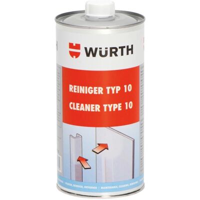 WURTH Limpiador De Cristales De Pvc Tipo 10 – 1000 Ml – Incoloro WURTH Limpiador De Cristales De Pvc Tipo 10 – 1000 Ml – Incoloro