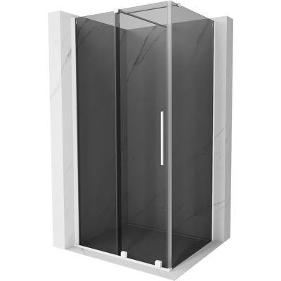 Mexen Velar Cabina De Ducha Corredera 120 X 110 Cm, Grafito, Blanco - 871-120-110-41-20 Mexen Velar Cabina De Ducha Corredera 120 X 110 Cm, Grafito, Blanco - 871-120-110-41-20
