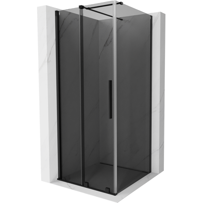 Mexen Velar Cabina De Ducha Corredera 110 X 110 Cm, Grafito, Negra - 871-110-110-41-70 Mexen Velar Cabina De Ducha Corredera 110 X 110 Cm, Grafito, Negra - 871-110-110-41-70