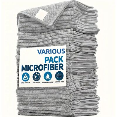 OEM Juego De Diez Paños De Microfibra Absorbentes Para La Cocina, El Hogar, La Vajilla, Como Estropajos Y Toallas Para La Limpieza Del Coche. OEM Juego De Diez Paños De Microfibra Absorbentes Para La Cocina, El Hogar, La Vajilla, Como Estropajos Y Toallas Para La Limpieza Del Coche.