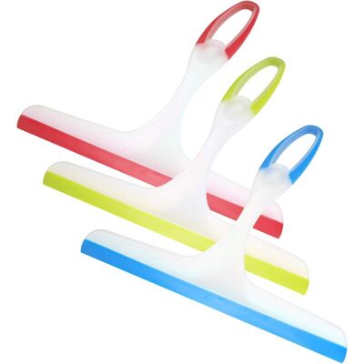 DPZO Escobilla De Ducha, Escobilla De Baño Y Ducha, Escobilla De Plástico Para Espejo De Ducha, Escobilla De Limpieza De Cristales Para Espejos, Baños, Ventanas, Suelos Y Cristales – Azul, Verde, Rojo DPZO Escobilla De Ducha, Escobilla De Baño Y Ducha, Escobilla De Plástico Para Espejo De Ducha, Escobilla De Limpieza De Cristales Para Espejos, Baños, Ventanas, Suelos Y Cristales – Azul, Verde, Rojo
