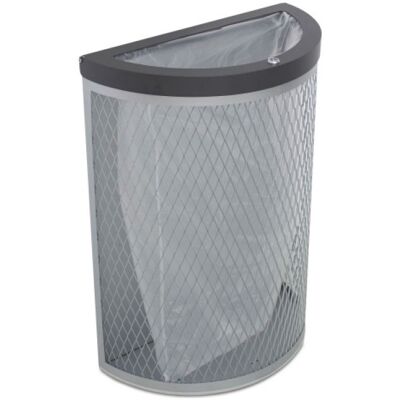 TODOCONTENEDORES Papelera Marsella Urbana Semicircular Con Aro Sujetabolsas 90 Litros TODOCONTENEDORES Papelera Marsella Urbana Semicircular Con Aro Sujetabolsas 90 Litros
