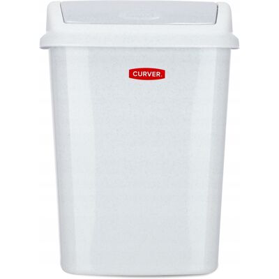 BRICOLINE Papelera Basculante Curver 10 L Granito BRICOLINE Papelera Basculante Curver 10 L Granito