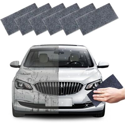 Dpzo - Paño Nano Sparkle - Paquete De 6 Paños Antiarañazos Para Coche, Reparación Eficaz De Arañazos, Compatible Con Todos Los Colores, Reutilizable, Mantenimiento De Pulido. Dpzo - Paño Nano Sparkle - Paquete De 6 Paños Antiarañazos Para Coche, Reparación Eficaz De Arañazos, Compatible Con Todos Los Colores, Reutilizable, Mantenimiento De Pulido.