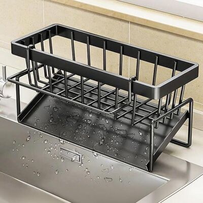 FORIOUS Almacenamiento Y Organización De La Cocina: Escurridor De Fregadero De Acero Inoxidable, Apto Para Guardar Esponjas Y Paños De Cocina (1 Unidad). FORIOUS Almacenamiento Y Organización De La Cocina: Escurridor De Fregadero De Acero Inoxidable, Apto Para Guardar Esponjas Y Paños De Cocina (1 Unidad).