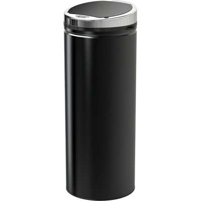 TORMATOR Cubo De Basura Automático Con Sensor Infrarrojo Y Capacidad De 50 Litros, Cubo De Cocina De Acero Y Plástico, Negro, 30,5 X 30,5 X 81,5 Cm. TORMATOR Cubo De Basura Automático Con Sensor Infrarrojo Y Capacidad De 50 Litros, Cubo De Cocina De Acero Y Plástico, Negro, 30,5 X 30,5 X 81,5 Cm.