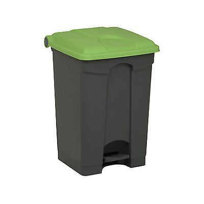 Certeo - Pedal-/tretabfallsammler Volumen 45 L Bxhxt 410 X 600 X 400 Certeo - Pedal-/tretabfallsammler Volumen 45 L Bxhxt 410 X 600 X 400