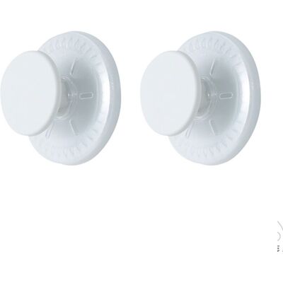 OEM Ganchos De Ventosa De Alta Resistencia Para Baño, Juego De 2, Ganchos Redondos, No Requieren Perforación, Extraíbles Y Sin Residuos, Aptos Para Azulejos, Puertas, Vidrio, Cocina, Dormitorio, Blancos - OEM Ganchos De Ventosa De Alta Resistencia Para Baño, Juego De 2, Ganchos Redondos, No Requieren Perforación, Extraíbles Y Sin Residuos, Aptos Para Azulejos, Puertas, Vidrio, Cocina, Dormitorio, Blancos -