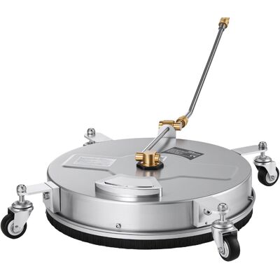 Mophorn Limpiador De Superficies Con Hidrolavadora De 41,9 Cm Con Ruedas, Acero Inoxidable, Soporta Hasta 4000 Psi De Presión, Con Conector Rápido De 1/4 Y Lanza Extensible. Mophorn Limpiador De Superficies Con Hidrolavadora De 41,9 Cm Con Ruedas, Acero Inoxidable, Soporta Hasta 4000 Psi De Presión, Con Conector Rápido De 1/4 Y Lanza Extensible.