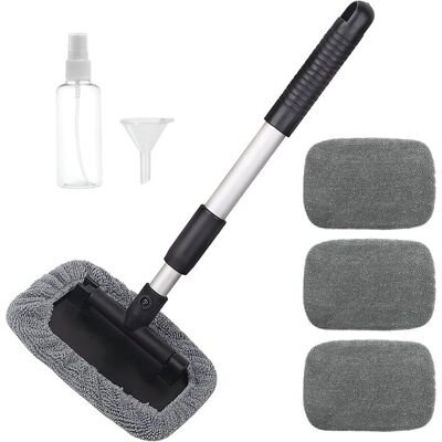 OEM Cepillo Para Lavar Autos Con Mango Telescópico,juego De 4 Fundas Para Cepillos De Lavado,cepillo De Limpieza De Microfibra Gris OEM Cepillo Para Lavar Autos Con Mango Telescópico,juego De 4 Fundas Para Cepillos De Lavado,cepillo De Limpieza De Microfibra Gris