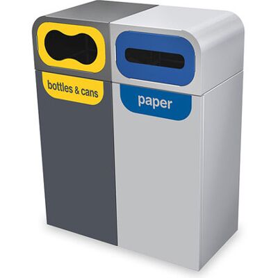 TODOCONTENEDORES Papelera Biresiduo Gran Capacidad Bruselas 120 Litros TODOCONTENEDORES Papelera Biresiduo Gran Capacidad Bruselas 120 Litros
