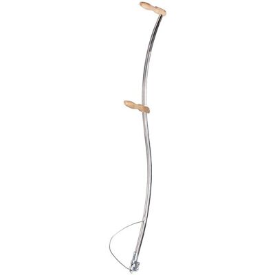 NO NAME Circumpro Manillar - 140cm Curvado Galvanizado Mango de Madera NO NAME Circumpro Manillar - 140cm Curvado Galvanizado Mango de Madera
