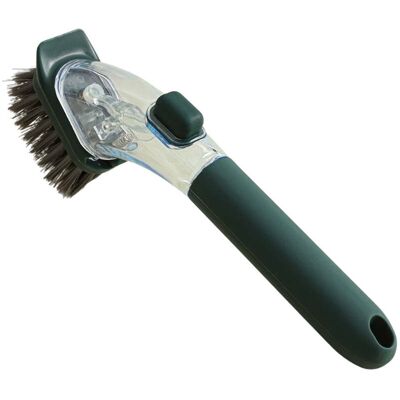 OEM Cepillo Para Lavar Platos, Cepillo Dispensador De Jabón De Mango Largo, Apto Para Fregaderos De Cocina Domésticos, Cerdas De Pet, También Se Puede Utilizar Para Limpiar Utensilios De Cocina - Ecológic OEM Cepillo Para Lavar Platos, Cepillo Dispensador De Jabón De Mango Largo, Apto Para Fregaderos De Cocina Domésticos, Cerdas De Pet, También Se Puede Utilizar Para Limpiar Utensilios De Cocina - Ecológic