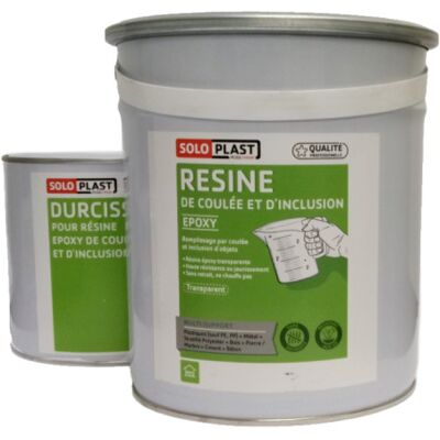 Resina Epoxi De Colada E Incrustación Soloplast - 5kg Resina Epoxi De Colada E Incrustación Soloplast - 5kg