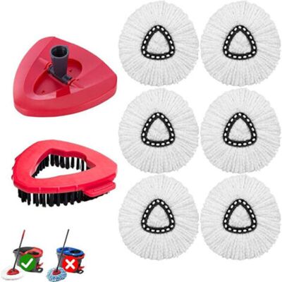 OEM Cabezal De Repuesto Para Fregona Rotativa, Compatible Con Sistemas De Depósito Único Vileda, Apto Para La Limpieza Del Baño. OEM Cabezal De Repuesto Para Fregona Rotativa, Compatible Con Sistemas De Depósito Único Vileda, Apto Para La Limpieza Del Baño.