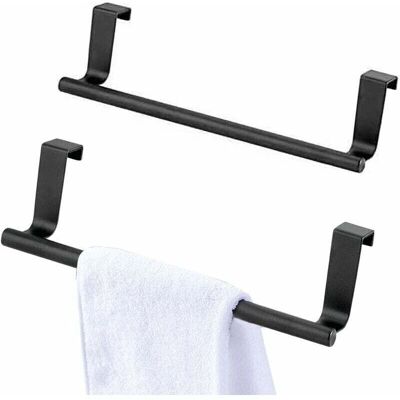 GOTRAYS 2 Soportes Para Toallas De Cocina - Toallero - Barra Colgante De Acero Inoable Para Cocina Y Baño - Soporte Para Toallas De Baño Sin Necesidad De Taladrar GOTRAYS 2 Soportes Para Toallas De Cocina - Toallero - Barra Colgante De Acero Inoable Para Cocina Y Baño - Soporte Para Toallas De Baño Sin Necesidad De Taladrar