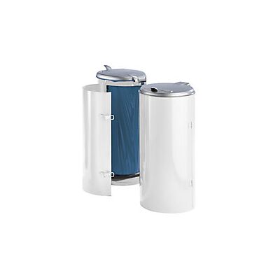 CERTEO Colector De Residuos De Chapa De Acero Para 120 L De Capacidad CERTEO Colector De Residuos De Chapa De Acero Para 120 L De Capacidad