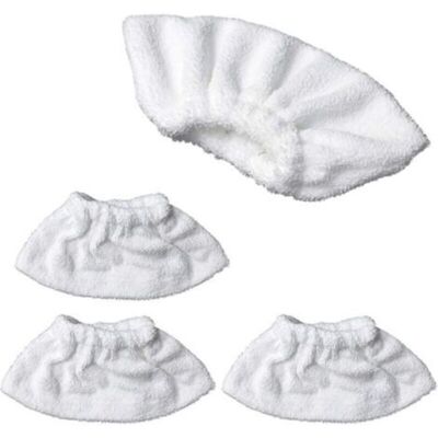 OEM Juego De 4 Paños De Microfibra Para Limpieza A Vapor Con Boquilla Manual, Juego De Paños De Esponja, Funda De Rizo De Algodón, Compatible Con La Mayoría De Limpiadores A Vapor (blanco) -crezuo OEM Juego De 4 Paños De Microfibra Para Limpieza A Vapor Con Boquilla Manual, Juego De Paños De Esponja, Funda De Rizo De Algodón, Compatible Con La Mayoría De Limpiadores A Vapor (blanco) -crezuo