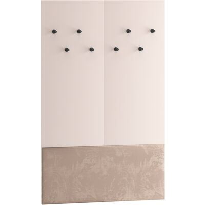 PETITS-MEUBLES Perchero De Pared Alos Cachemira Y Madera 8 Perchas PETITS-MEUBLES Perchero De Pared Alos Cachemira Y Madera 8 Perchas