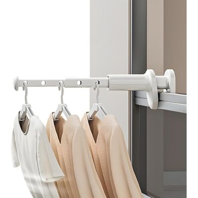 OEM Tendedero Portátil Para Ropa De Viaje, Tendedero Telescópico Plegable De 3 Piezas, Perchero De Pared, Perchero Plegable Para Balcón, Baño Y Hotel. OEM Tendedero Portátil Para Ropa De Viaje, Tendedero Telescópico Plegable De 3 Piezas, Perchero De Pared, Perchero Plegable Para Balcón, Baño Y Hotel.