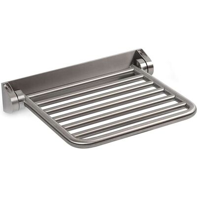 Reming Productos De Acero Inoxidable - Asiento Plegable, Acero Inoxidable Cepillado Alt3 Reming Productos De Acero Inoxidable - Asiento Plegable, Acero Inoxidable Cepillado Alt3