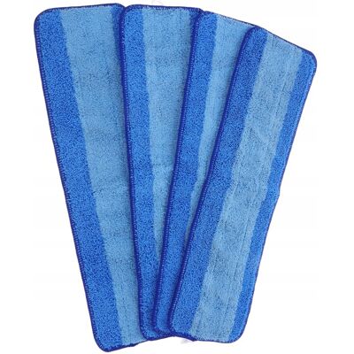 OEM Paquete De 4 Almohadillas De Fregona Azul Marino Para La Limpieza De Suelos OEM Paquete De 4 Almohadillas De Fregona Azul Marino Para La Limpieza De Suelos