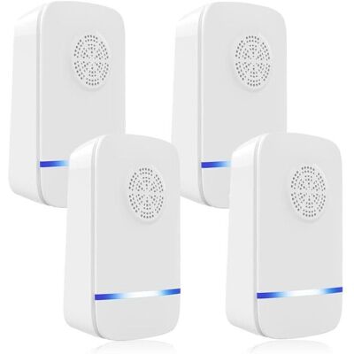OEM Repelente Ultrasónico De Ratas Y Mosquitos – 4 Unidades Para Uso En Interiores, Eficaz Contra Ratones, Arañas E Insectos, Enchufable. OEM Repelente Ultrasónico De Ratas Y Mosquitos – 4 Unidades Para Uso En Interiores, Eficaz Contra Ratones, Arañas E Insectos, Enchufable.