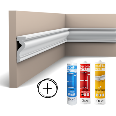 ORAC Paquete Mkp De 55.20 Metros Lineales De Dx174-2300 + Adhesivos L230 X H6 X L2,2 Cm ORAC Paquete Mkp De 55.20 Metros Lineales De Dx174-2300 + Adhesivos L230 X H6 X L2,2 Cm