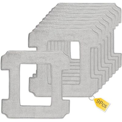 OEM Kit De Repuesto De Mopa De Microfibra Compatible Con Ecovacs Winbot W2 Pro/w2 Pro Omni/w2 Omni/w2/w1 Pro/w1, 9 Paños De Limpieza Lavables Para Robots De Limpieza De Ventanas, Para Limpieza De Ventanas OEM Kit De Repuesto De Mopa De Microfibra Compatible Con Ecovacs Winbot W2 Pro/w2 Pro Omni/w2 Omni/w2/w1 Pro/w1, 9 Paños De Limpieza Lavables Para Robots De Limpieza De Ventanas, Para Limpieza De Ventanas